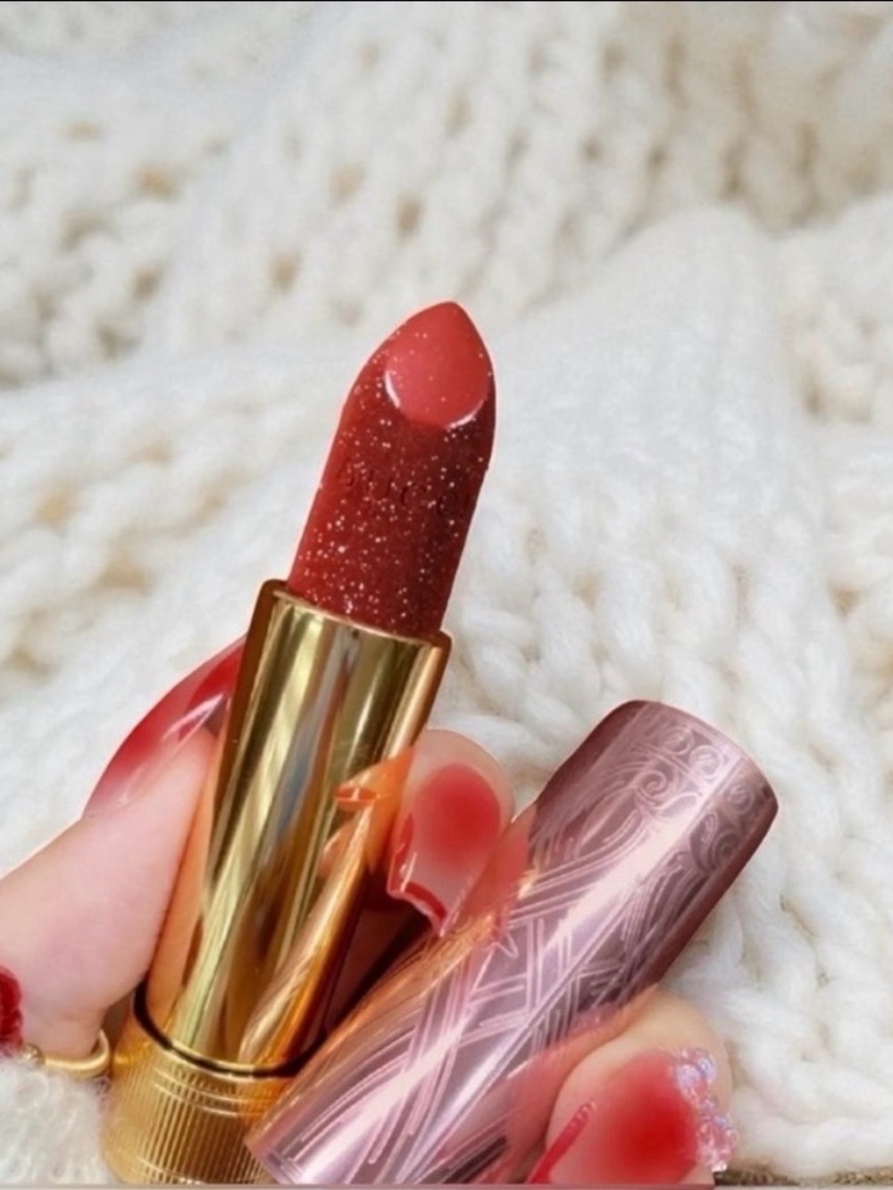 Gucci Limited Edition Lipstick- Devotion 515